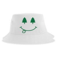 Christmas Smiley Holiday Sustainable Bucket Hat