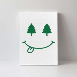 Christmas Smiley Holiday Canvas