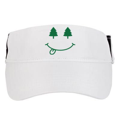 Christmas Smiley Holiday Adult Drive Performance Visor