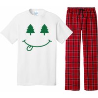 Christmas Smiley Holiday Pajama Set