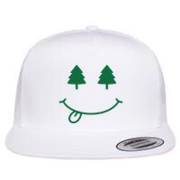 Christmas Smiley Holiday Flatbill Hat