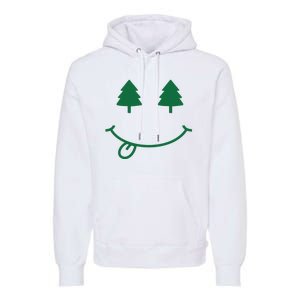 Christmas Smiley Holiday Premium Hoodie