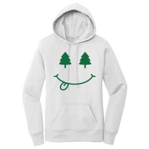 Christmas Smiley Holiday Women's Pullover Hoodie