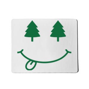 Christmas Smiley Holiday Mousepad