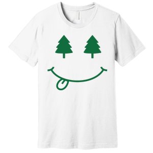 Christmas Smiley Holiday Premium T-Shirt