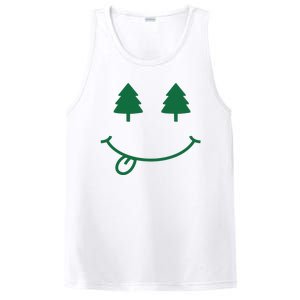 Christmas Smiley Holiday PosiCharge Competitor Tank