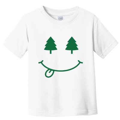 Christmas Smiley Holiday Toddler T-Shirt