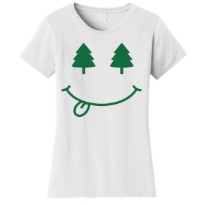 Christmas Smiley Holiday Women's T-Shirt