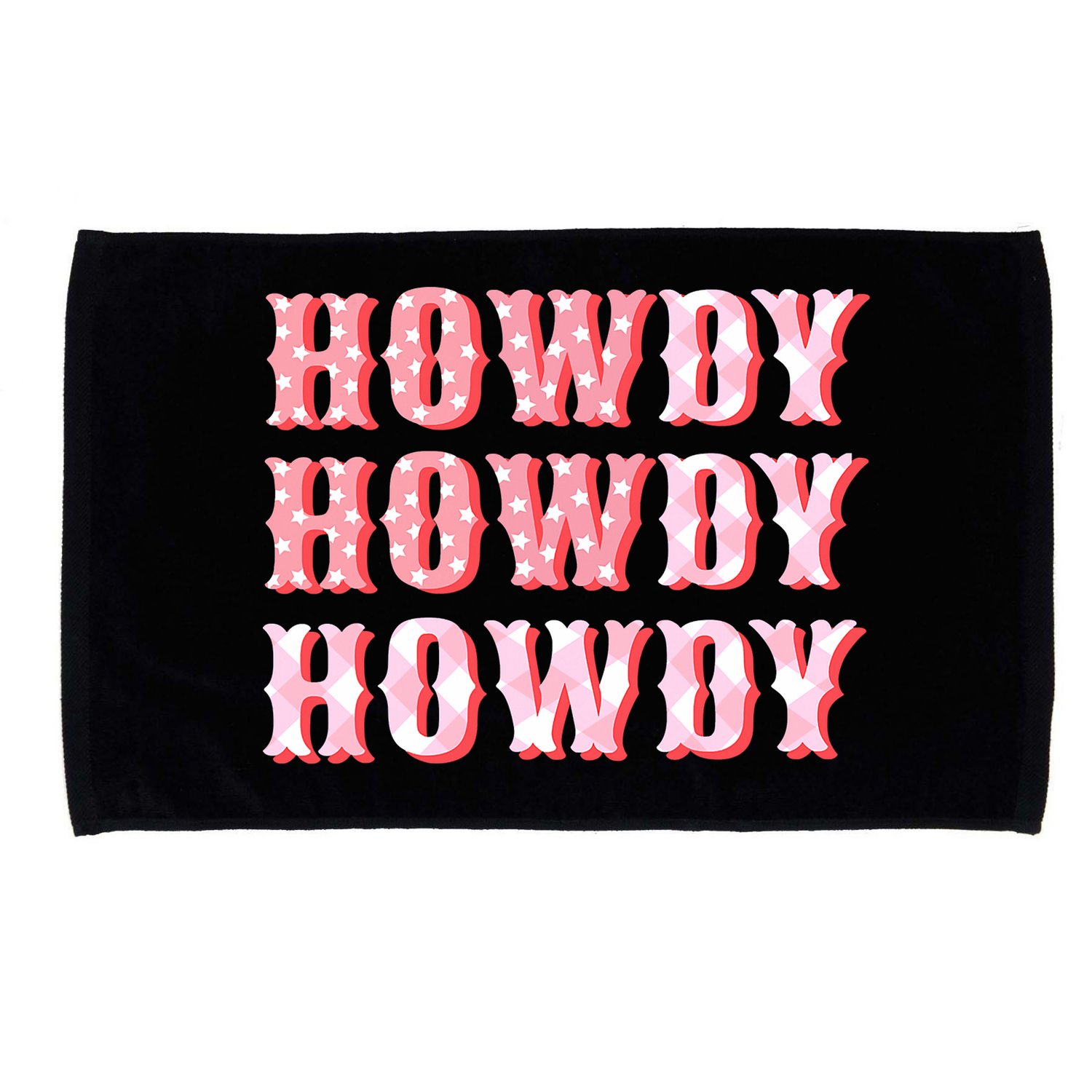 Cowgirl Shirt Howdy Howdy Microfiber Hand Towel