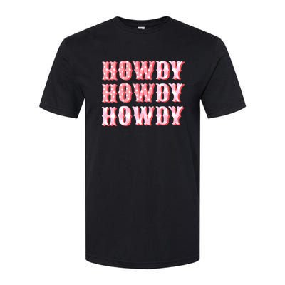 Cowgirl Shirt Howdy Howdy Softstyle® CVC T-Shirt