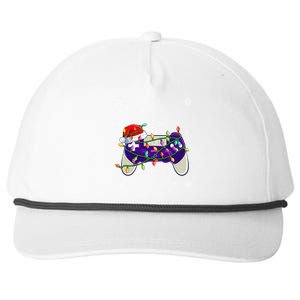 Christmas Santa Hat Video Gamer Controller Xmas Cute Gift Snapback Five-Panel Rope Hat