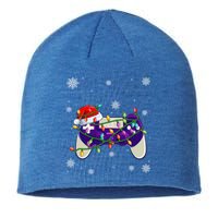 Christmas Santa Hat Video Gamer Controller Xmas Cute Gift Sustainable Beanie