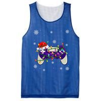 Christmas Santa Hat Video Gamer Controller Xmas Cute Gift Mesh Reversible Basketball Jersey Tank