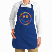 Colorful Super Happy Face Smiley Apron