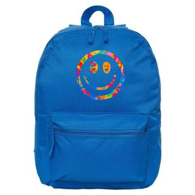 Colorful Super Happy Face Smiley 16 in Basic Backpack