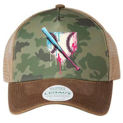 Cool Sport Home Plate Drip With Sprinkles Drip Legacy Tie Dye Trucker Hat