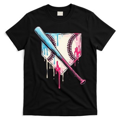 Cool Sport Home Plate Drip With Sprinkles Drip T-Shirt