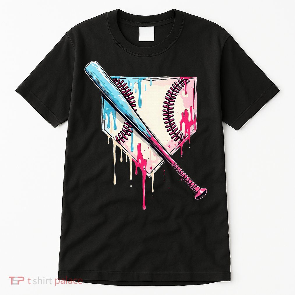 Cool Sport Home Plate Drip With Sprinkles Drip Tall T-Shirt