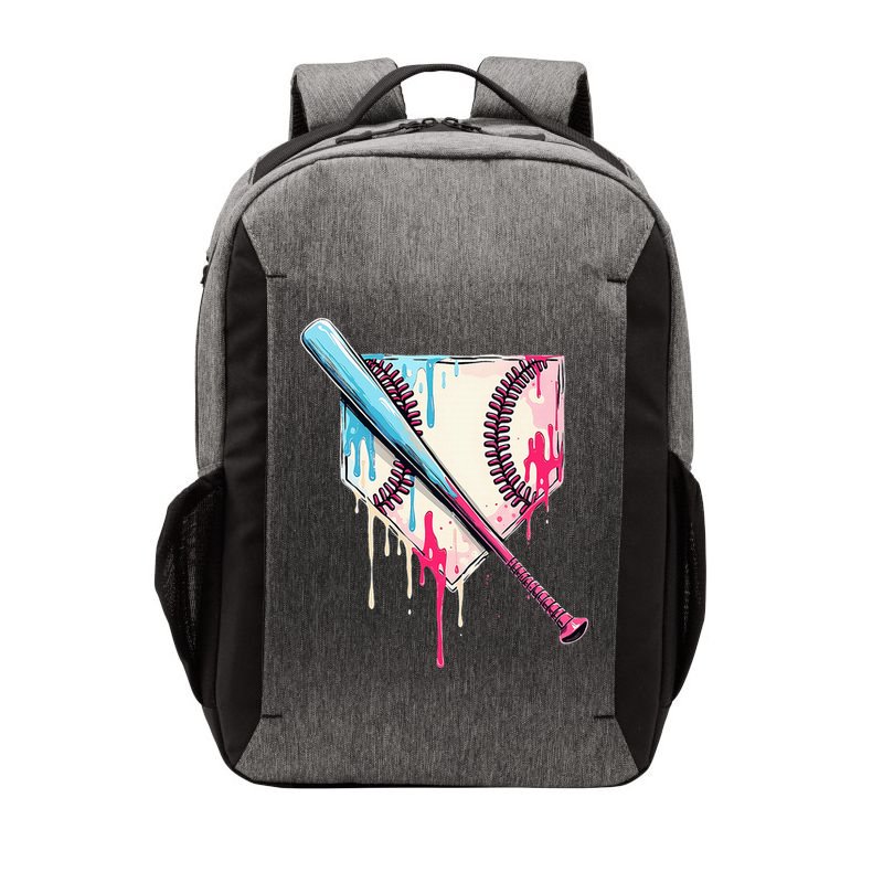 Cool Sport Home Plate Drip With Sprinkles Drip Vector Backpack