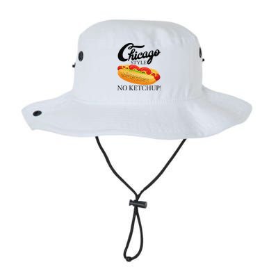 Chicago Style Hot Dog Summer 4th Of July No Ketchup Gift Bucket Hat
