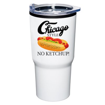 Chicago Style Hot Dog Summer 4th Of July No Ketchup Gift Tumbler