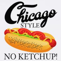 Chicago Style Hot Dog Summer 4th Of July No Ketchup Gift Poster
