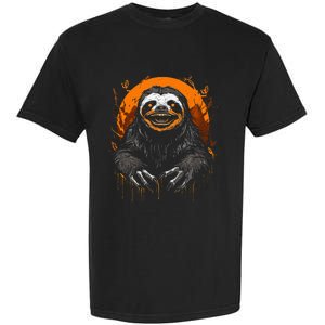 Cute Sloth Halloween Funny Halloween Sloth Gifts Graphic Tee Garment-Dyed Heavyweight T-Shirt