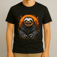 Cute Sloth Halloween Funny Halloween Sloth Gifts Graphic Tee T-Shirt