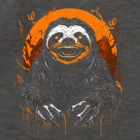 Cute Sloth Halloween Funny Halloween Sloth Gifts Graphic Tee Vector Backpack