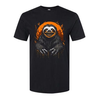 Cute Sloth Halloween Funny Halloween Sloth Gifts Graphic Tee Softstyle® CVC T-Shirt