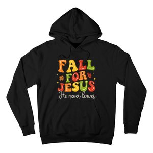 Christian Sayings Halloween Fall For Jesus Religious Hoodie