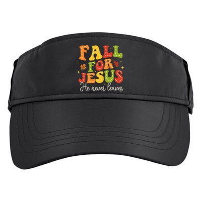 Christian Sayings Halloween Fall For Jesus Religious Adult Drive Performance Visor