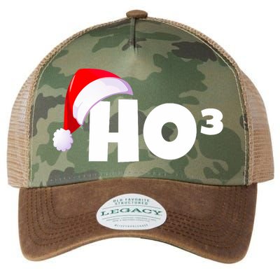 Christmas Santa Hohoho Math & Physics Joke Legacy Tie Dye Trucker Hat