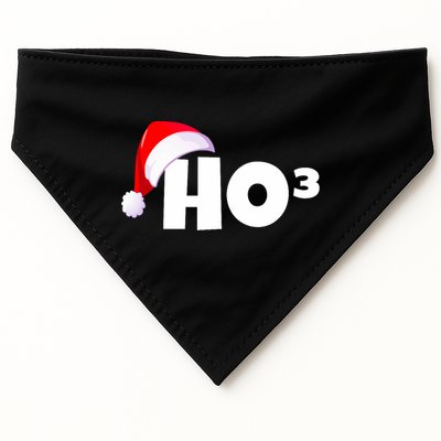 Christmas Santa Hohoho Math & Physics Joke USA-Made Doggie Bandana