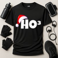 Christmas Santa Hohoho Math & Physics Joke Cooling Performance Crew T-Shirt