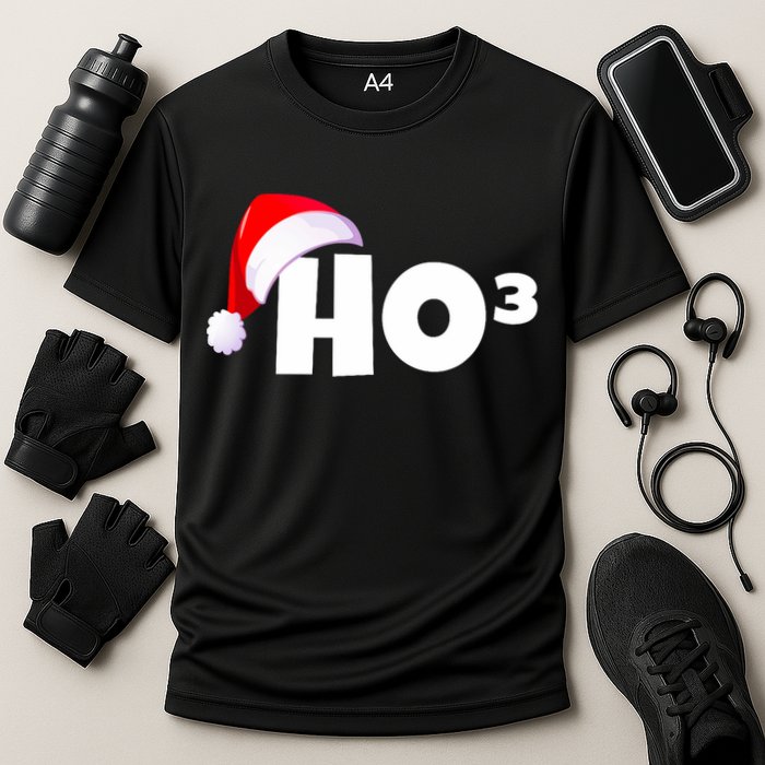 Christmas Santa Hohoho Math & Physics Joke Cooling Performance Crew T-Shirt