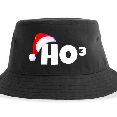 Christmas Santa Hohoho Math & Physics Joke Sustainable Bucket Hat