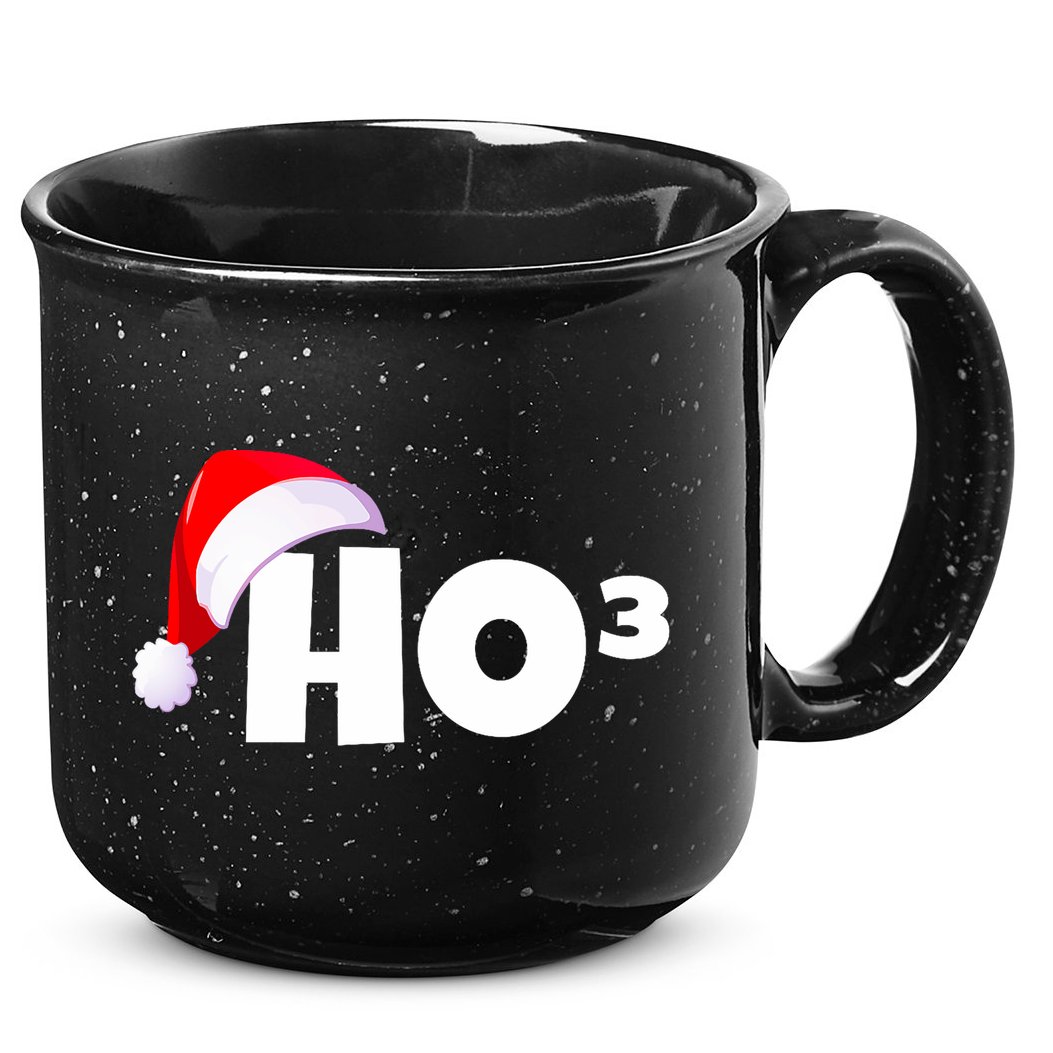 Christmas Santa Hohoho Math & Physics Joke 15oz Campfire Ceramic Mug