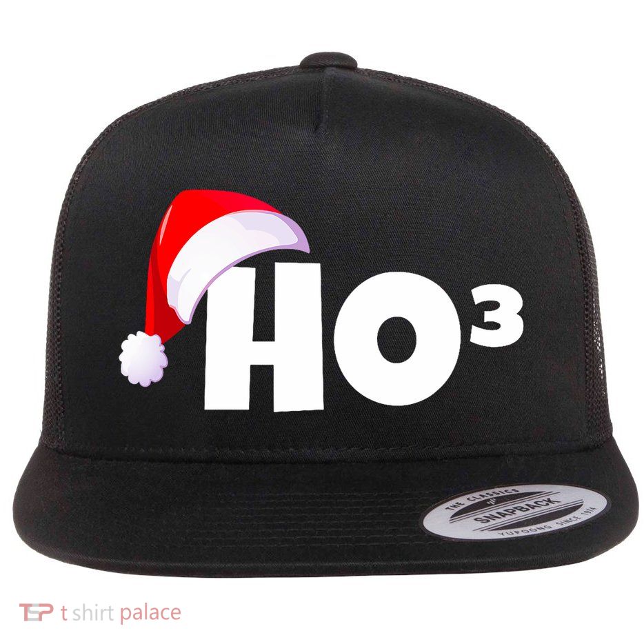 Christmas Santa Hohoho Math & Physics Joke Flatbill Hat