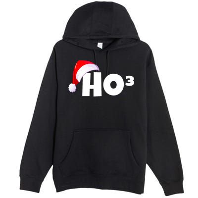 Christmas Santa Hohoho Math & Physics Joke Premium Pullover Hoodie