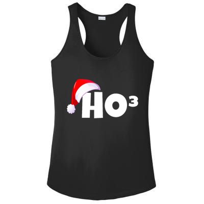 Christmas Santa Hohoho Math & Physics Joke Ladies PosiCharge Competitor Racerback Tank