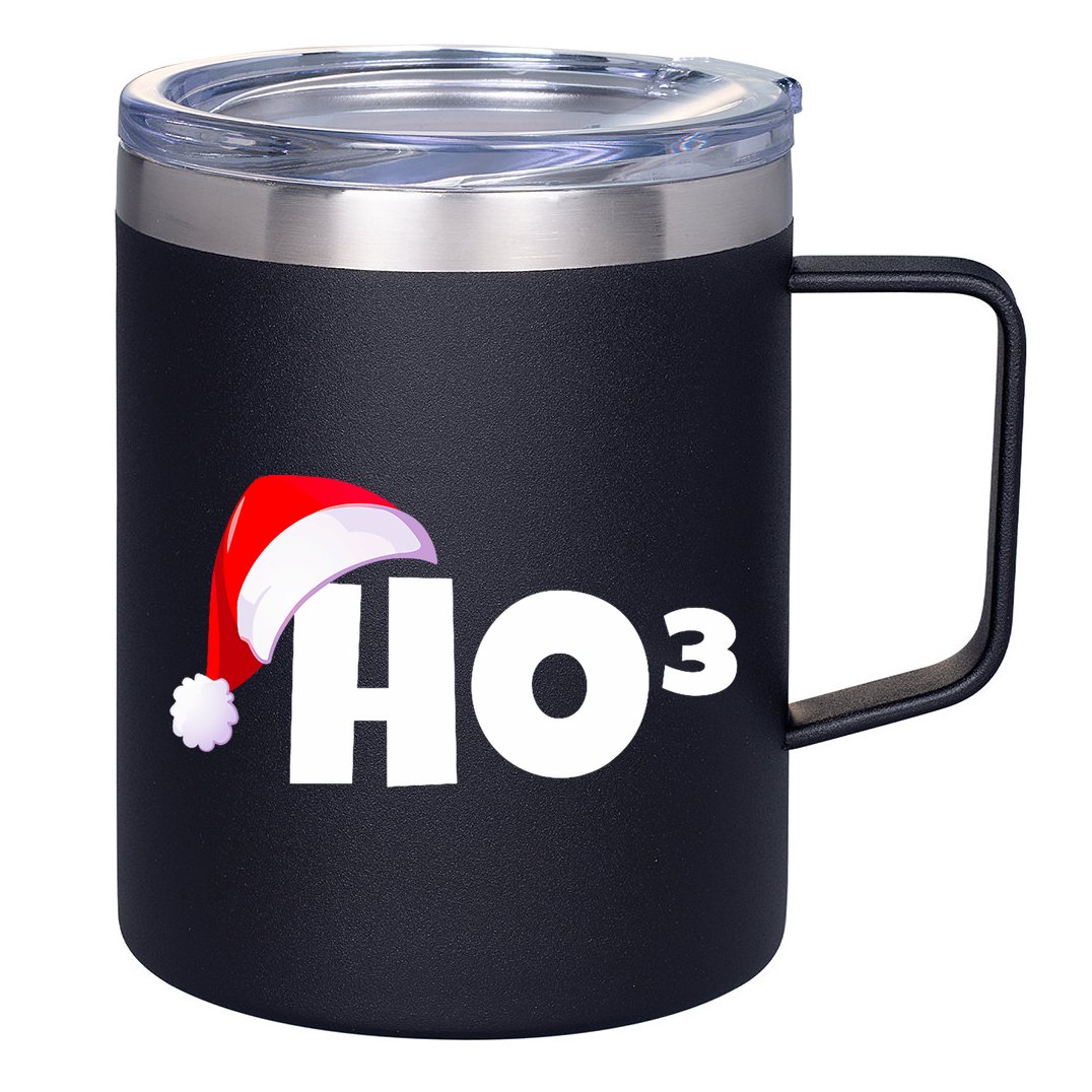 Christmas Santa Hohoho Math & Physics Joke 12oz Stainless Steel Coffee Mug