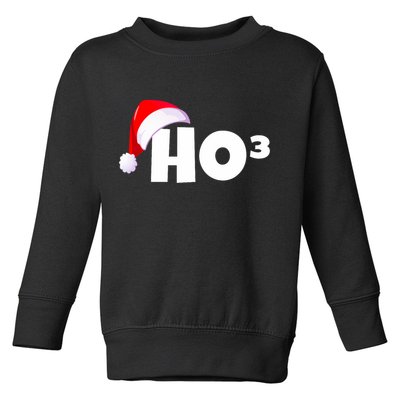 Christmas Santa Hohoho Math & Physics Joke Toddler Sweatshirt