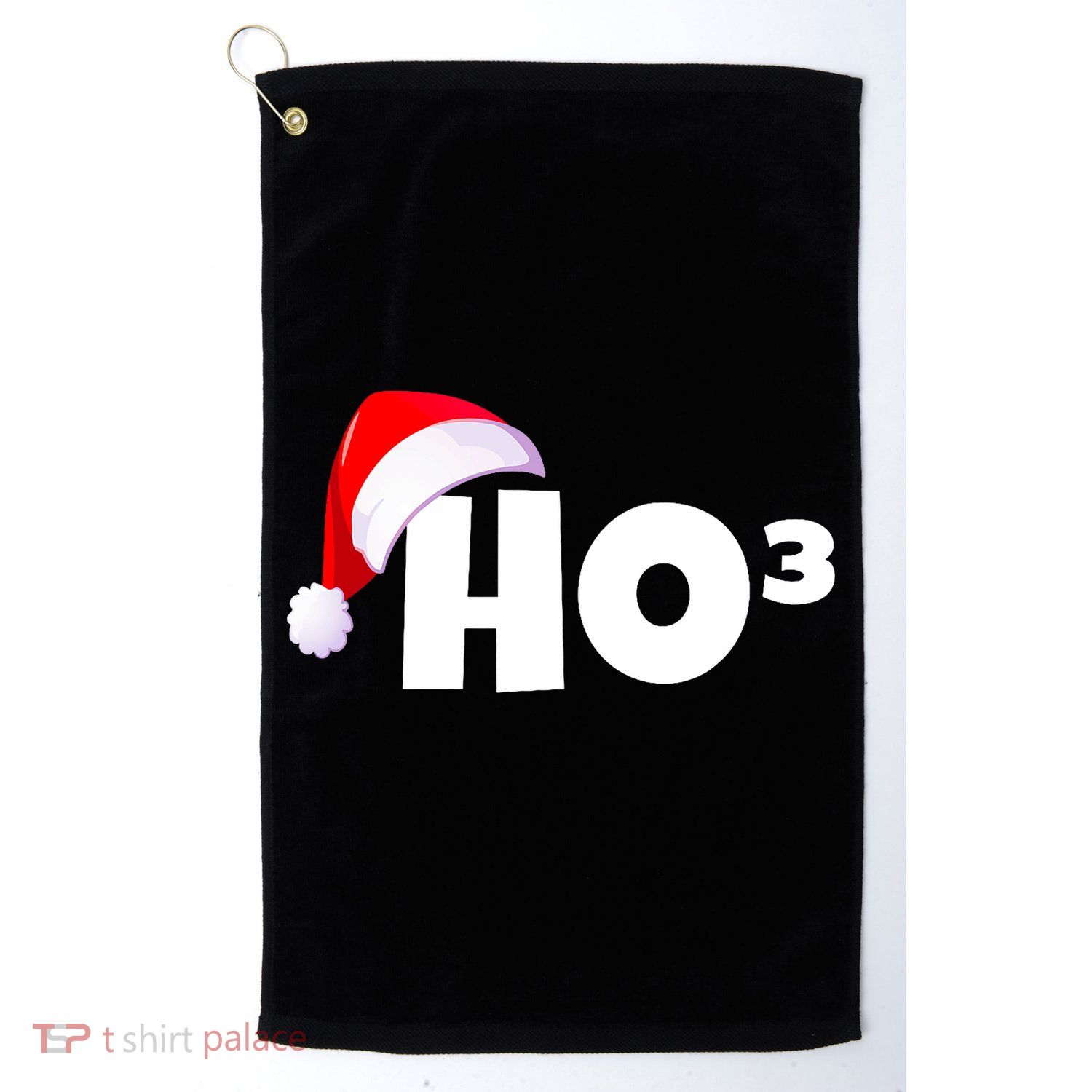 Christmas Santa Hohoho Math & Physics Joke Golf Towel