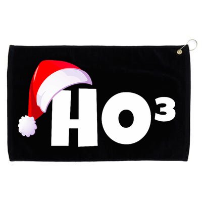 Christmas Santa Hohoho Math & Physics Joke Grommeted Golf Towel