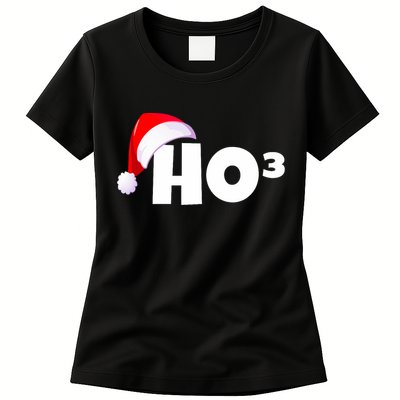 Christmas Santa Hohoho Math & Physics Joke Womens T-Shirt