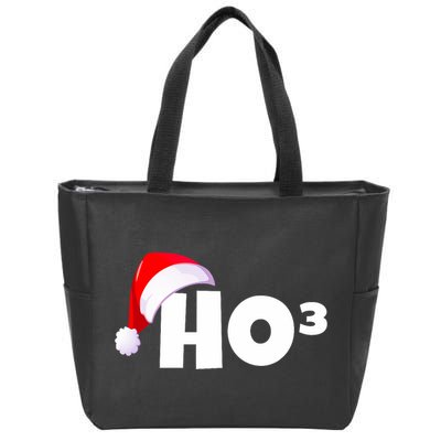 Christmas Santa Hohoho Math & Physics Joke Zip Tote Bag