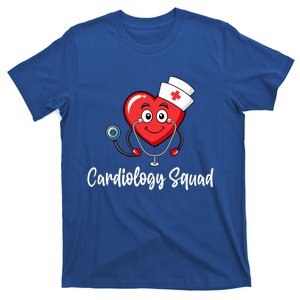 Cardiology Squad Heart Nursing Cardiac Nurse Valentines Day Cute Gift T-Shirt