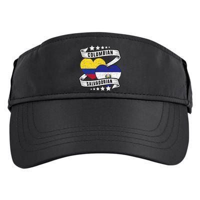 Colombian Salvadorean half Salvadorian half Colombian Adult Drive Performance Visor