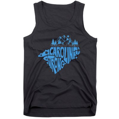 Carolina Strong Hurricane Relief Western Nc Tank Top